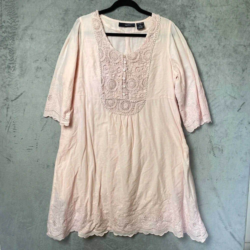 Denim 24/7 pink 100%